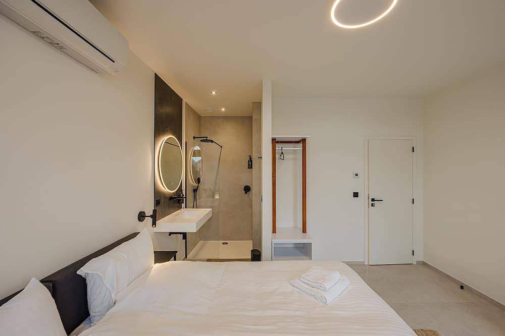 Gîte-Eigenes Badezimmer in Chimay, Hennegau