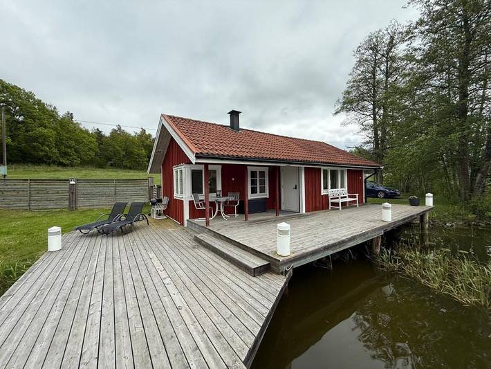 Lodge für 4 Personen, mit Ausblick und Sauna sowie Seeblick und Garten, mit Haustier in Schweden - 2