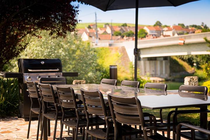 Gîte für 14 Personen, mit Balkon und Terrasse sowie Garten und Ausblick in Champagne-Ardennen - 3