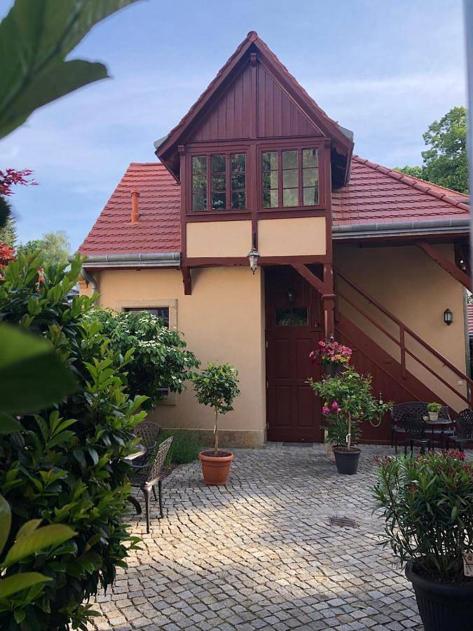 Charmantes Ferienhaus mit Garten & Terrasse-ruhig und schnell ins Zentrum in Pieschen (Dresden), Dresden
