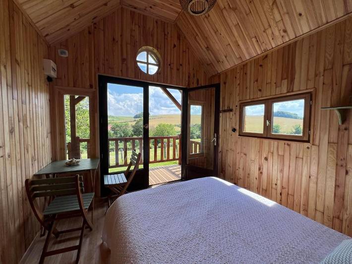 Cottage pour 2 personnes, avec vue et terrasse