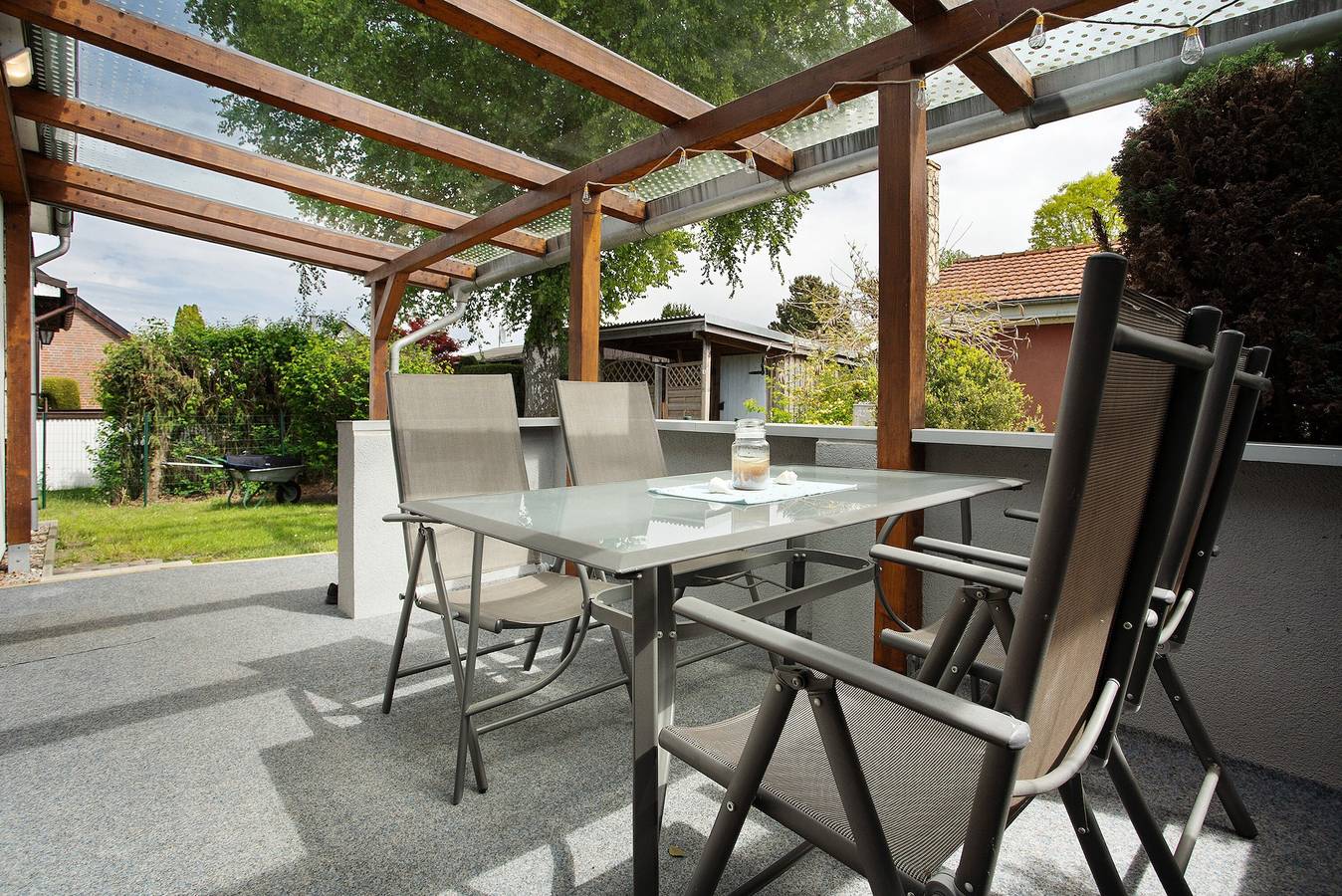 Ferienhaus 'Haffmöwe 96' mit privater Terrasse und privatem Garten in Mönkebude, Vorpommern Greifswald