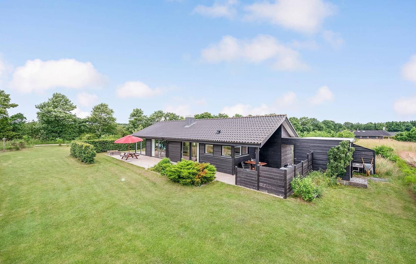 Feriehus for 6 personer med terrasse in Ikast-Brande