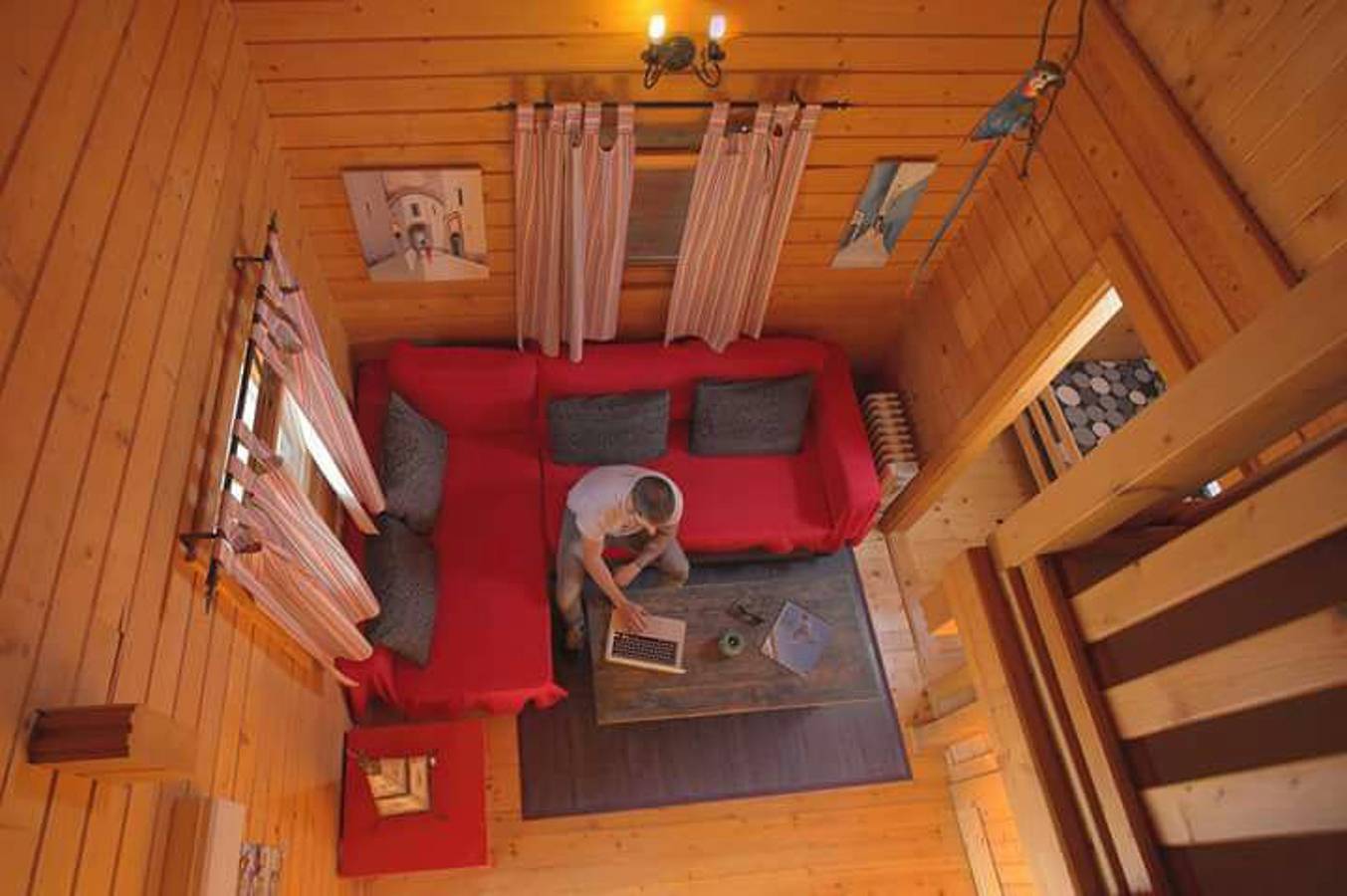 Bungalow acogedor en Tarifa con vistas a la montaña y jardín in Playa de Los Lances, Tarifa