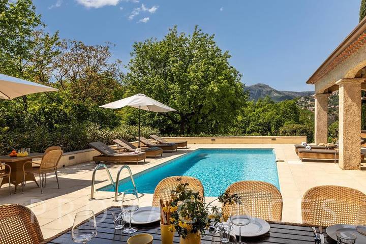 Location de vacances pour 12 personnes, avec jardin et piscine à La Gaude - 4