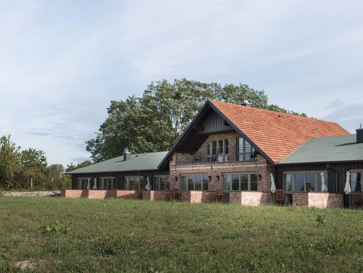 Ferienhaus für 2 Personen, mit Terrasse und Sauna, kinderfreundlich in Moltzow