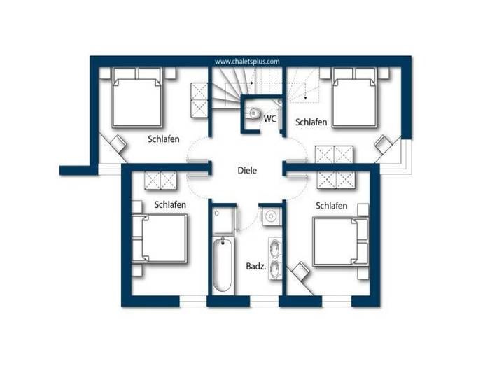 Ferienhaus für 12 Personen, mit Balkon und Pool im Salzburger Land - 4