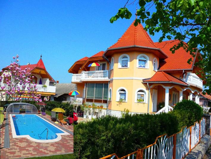 Ferienwohnung für 4 Personen, mit Balkon und Garten in Westtransdanubien