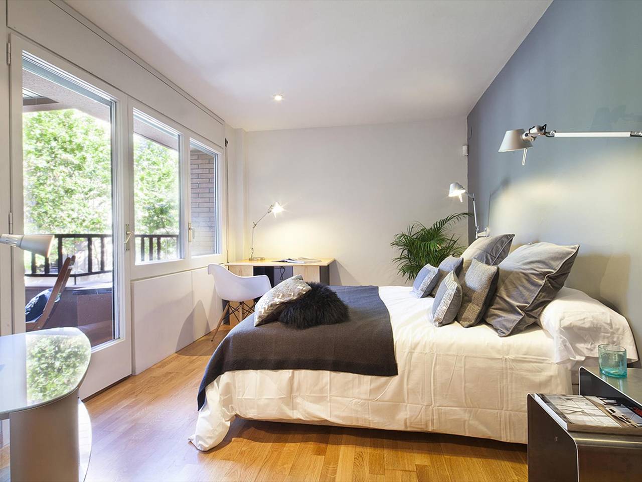 Hel ferieleilighet, Ferieleilighet for 8 personer med balkong in Sarrià-Sant Gervasi, Barcelona