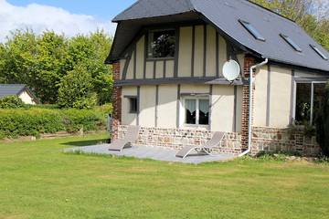Gîte pour 4 personnes, avec jardin en Seine-Maritime