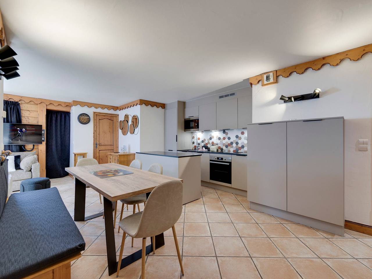 Entire apartment, Duplex Tignes Val Claret, 5 rooms, 8 pers, parking in Tignes, Vanoise National Park