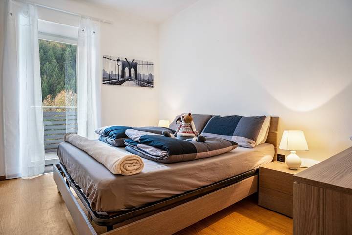 Appartamento per 8 persone, con Balcone in Val di Fiemme