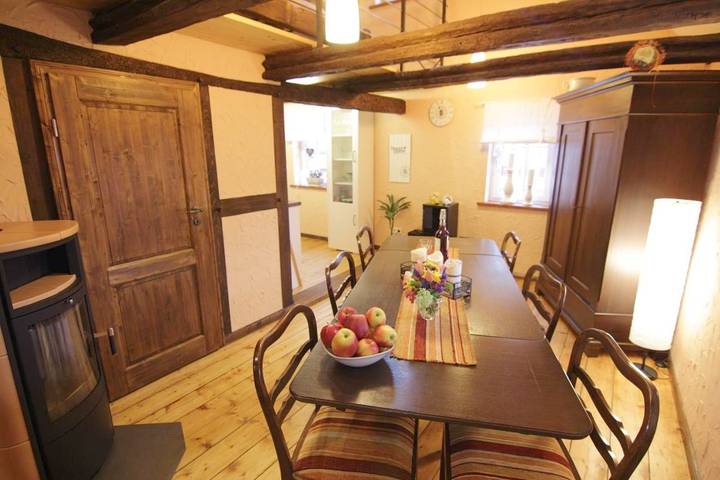 Ferienwohnung für 5 Personen, mit Terrasse und Garten im Hainich - 3