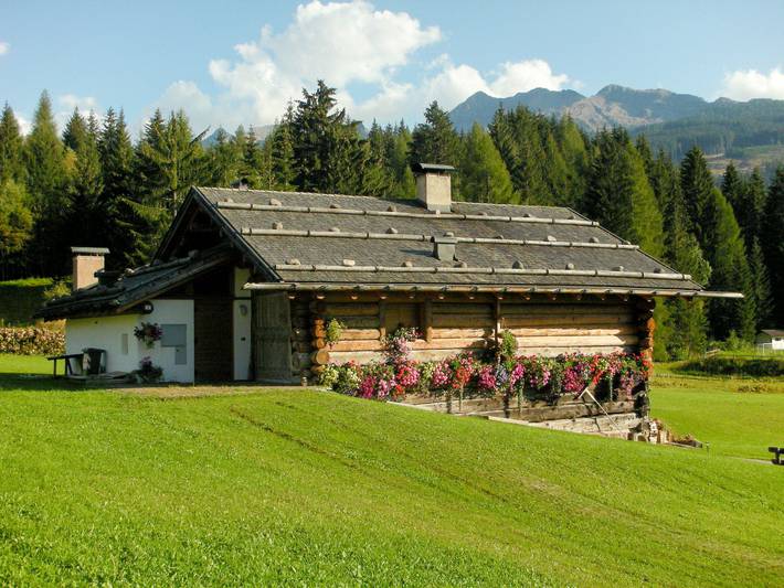 Baita per 9 persone, con Giardino e Panorama sulle Dolomiti