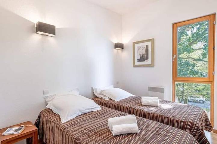 Cabane en bois pour 8 personnes, avec balcon/terrasse et terrasse dans le Nord-Pas-de-Calais - 2