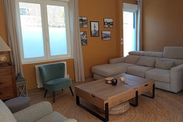 Grande maison avec terrasse proche Touquet in Cucq, Région de Montreuil