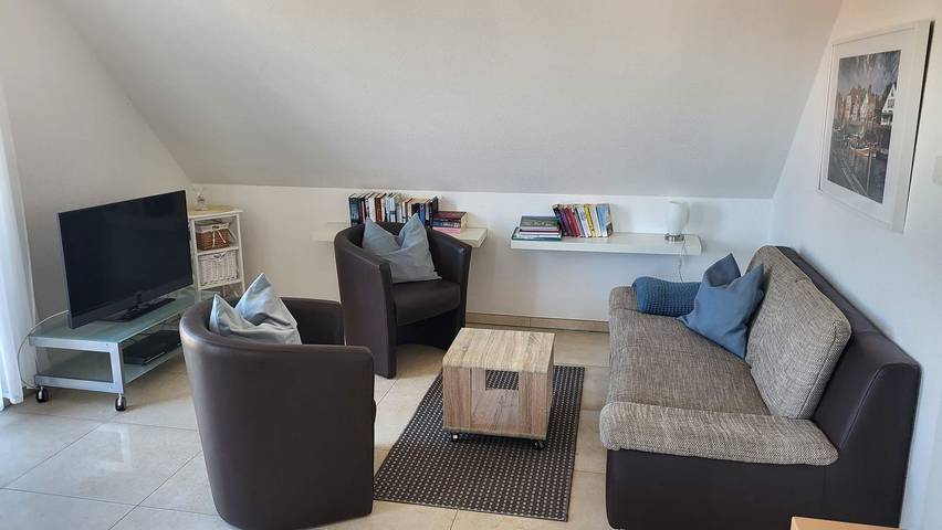 Ferienwohnung für 4 Personen, mit Balkon in Krummhörn - 2