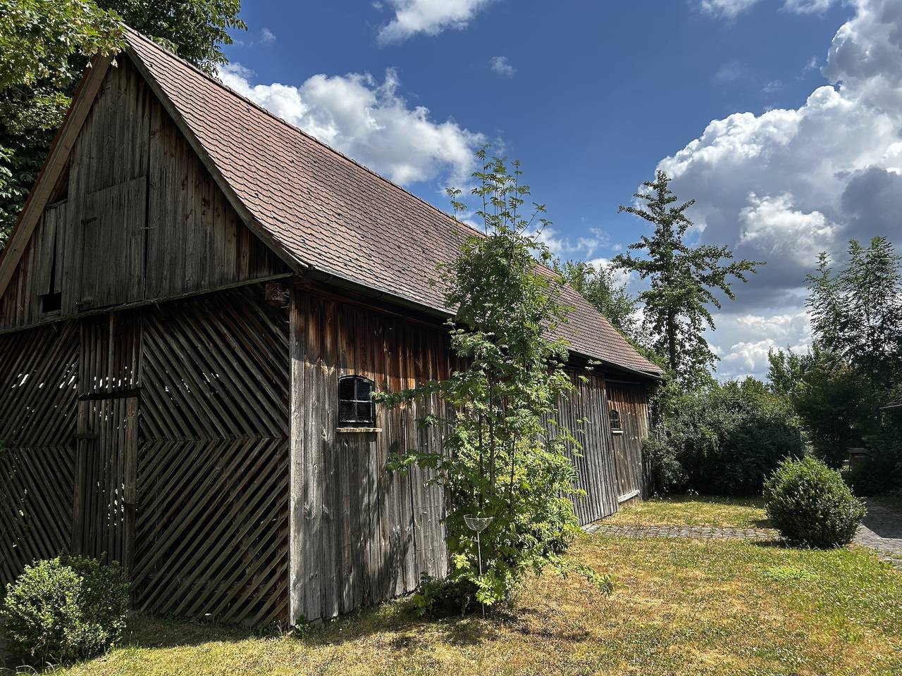 Landhaus - schöne Loh - Ferienhaus in Weihenzell, Romantische Straße