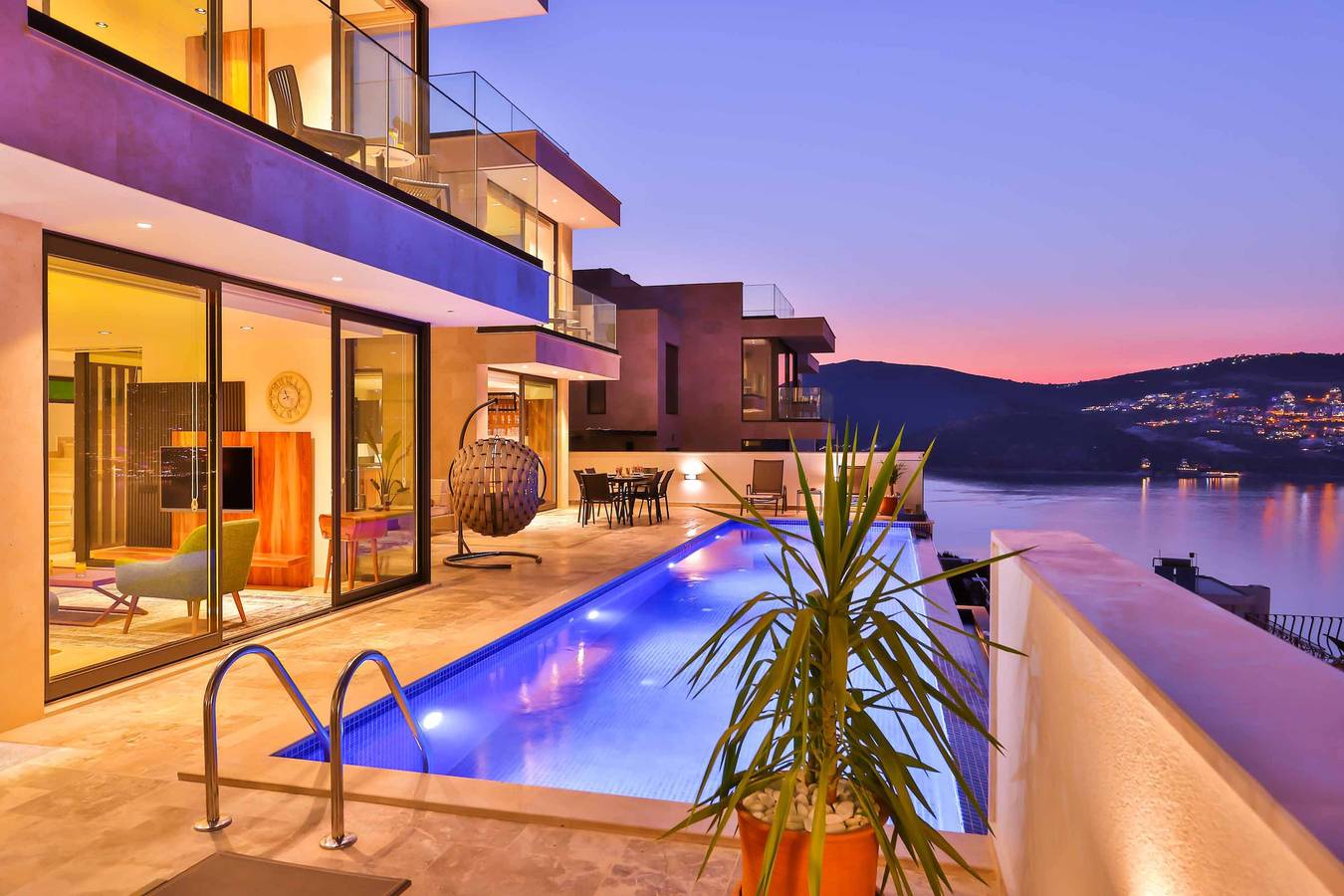 Villa for 8 personer med sauna in Kaş, Antalya (provins)