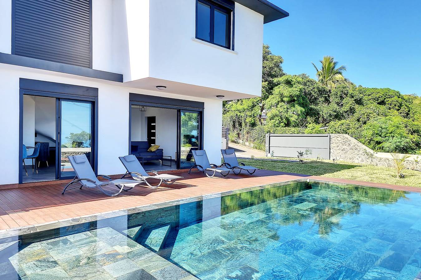 Ferienhaus für 6 Personen mit Garten in Saint-Paul, La Réunion