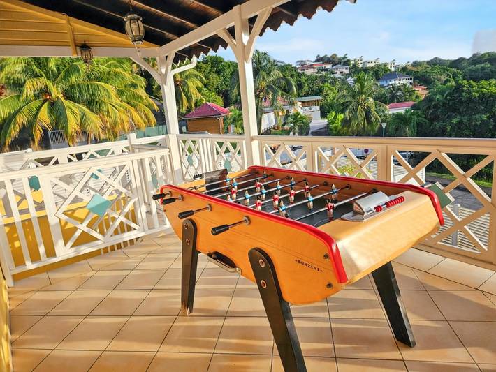 Gîte pour 6 personnes, avec terrasse et piscine à Les Trois-Îlets - 4