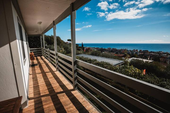 Agriturismo per 4 persone, con Terrazza e Panorama a Comune di Pietra Ligure