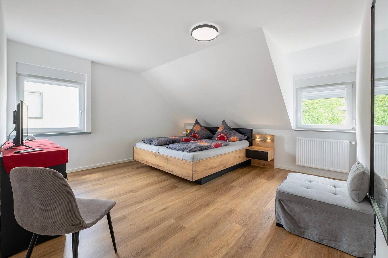 Appartement 'Moselnest' met uitzicht op het meer, gedeelde tuin en Wi-Fi, foto 13