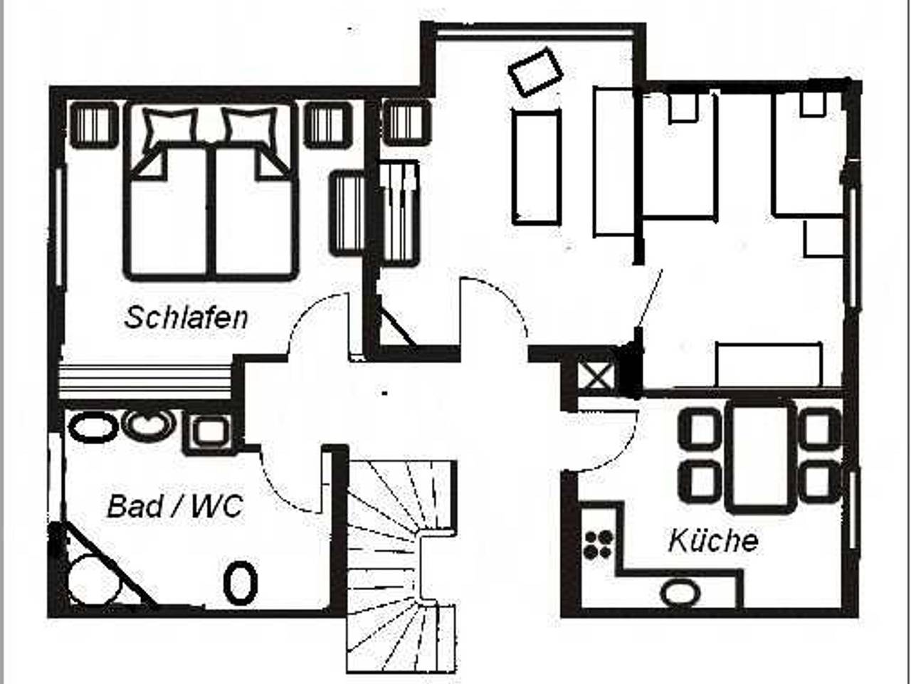 Ganze Ferienwohnung, Ferienwohnung Rackl beim Schloßblick - Ferienwohnung Rackl beim Schlossblick in Rathjensdorf, Südliche Ostseeküste