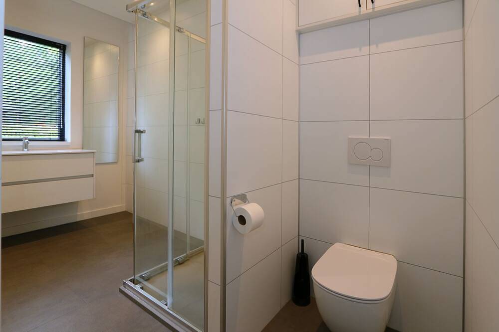 Modern 4-person chalet with 2 bedrooms and sauna in Lochem, Achterhoek