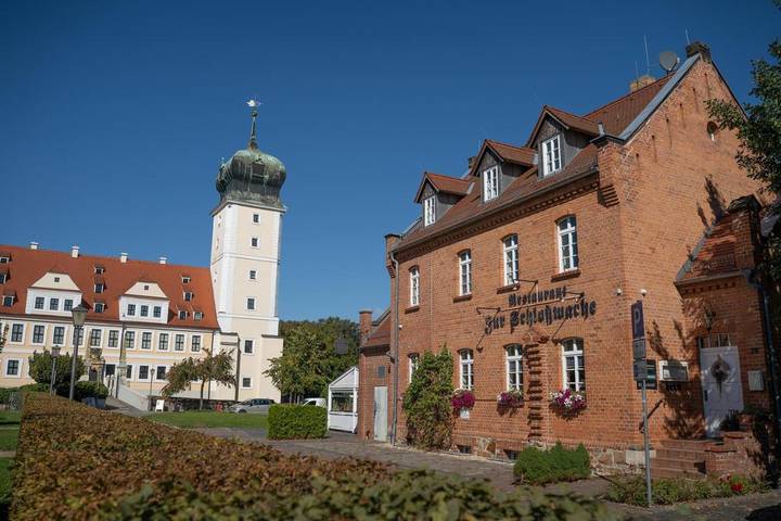 Ferienwohnung, mit Terrasse und Ausblick