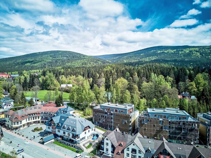 Ferienwohnung für 3 Personen, mit Balkon in Nordböhmen