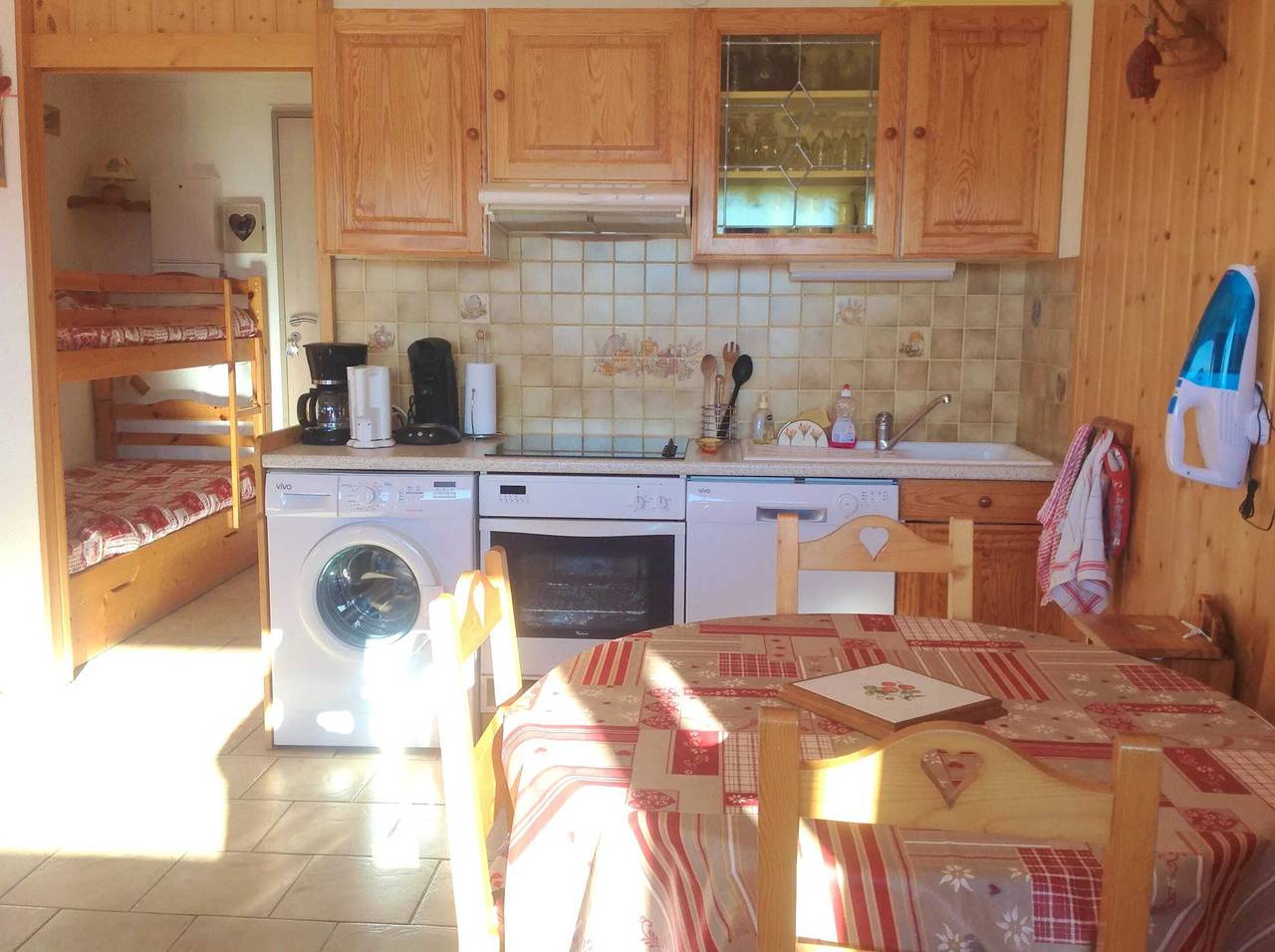 Appartement entier, Appartement confortable à Hauteluce, 33 m² avec vue in Les Saisies, Région d'Albertville