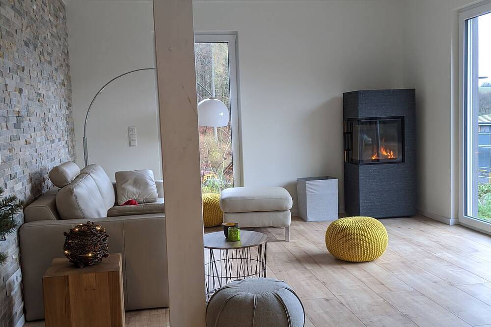 Vakantiehuis leisteen terras - eerste bewoning vanaf maart 2020 - in Rieden (Eifel), Osteifel