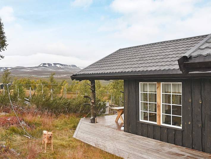 Feriehus for 6 personer, med Terrasse og Jacuzzi i Trøndelag