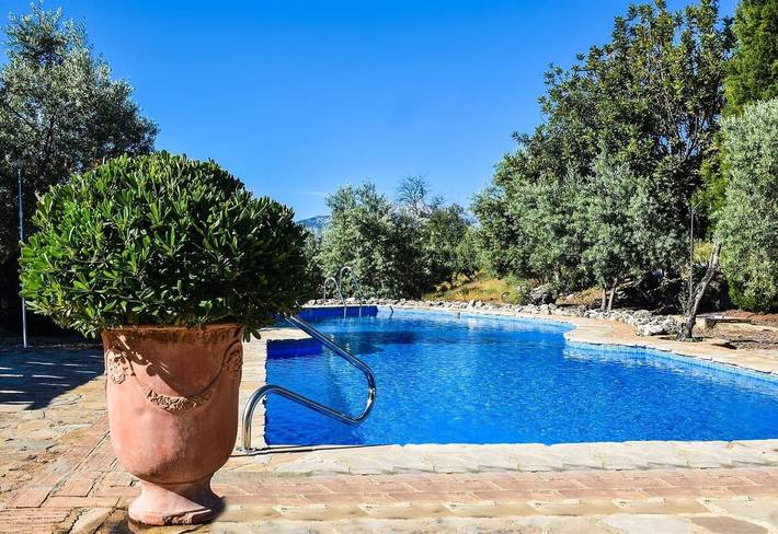 Hel studio-lejlighed, Studio for 2 personer med have in Montecorto, Andalusien