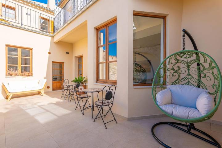 Cas Català - Doble Economy -  Bonita habitación en hotel-boutique con piscina compartida y Wifi gratis in Sineu, Interior de Mallorca