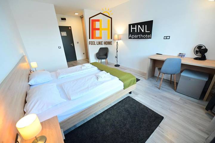 Apartament wakacyjny dla 2 osób, z widok i ogród oraz taras w Sybin