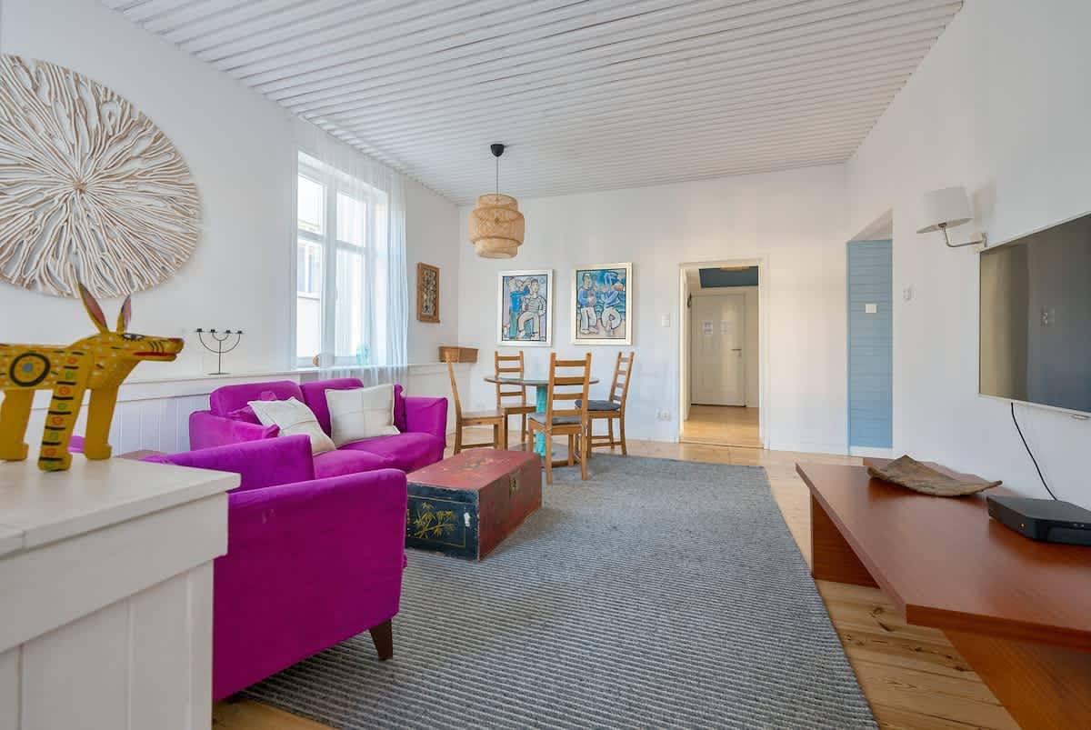 Ganze Wohnung, Ferienwohnung für 6 Personen mit Balkon/Terrasse in Zoppot, Dreistadt
