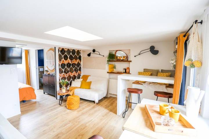 Location de vacances pour 4 personnes, avec Terrasse à La Capelle-lès-Boulogne