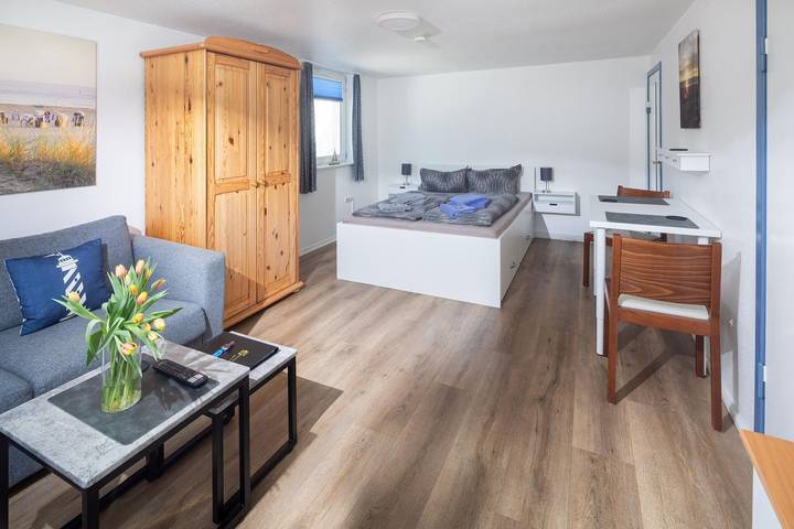 Ganze Wohnung, Gemütliches 1-Raum-Apartment im Stadtzentrum in Norderney