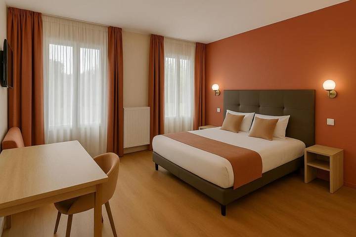 Hôtel pour 2 personnes, avec jardin, animaux acceptés dans Safari Thoiry