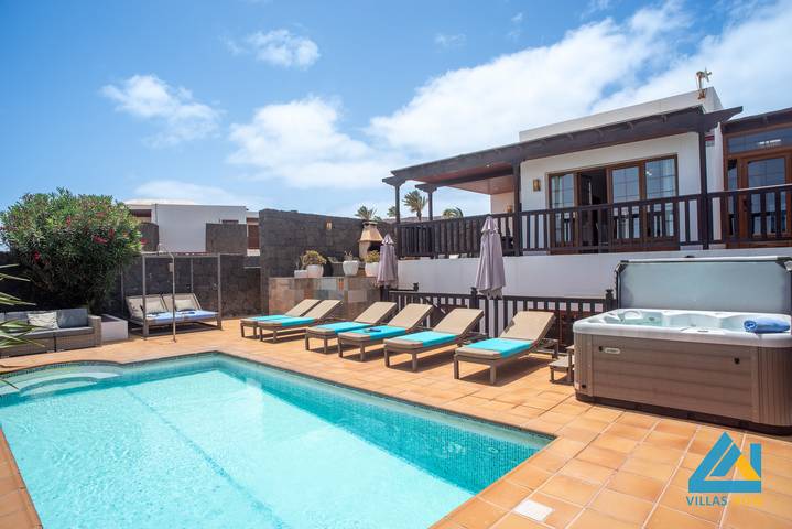 Chalet para 8 personas, con jardín y terraza en Lanzarote