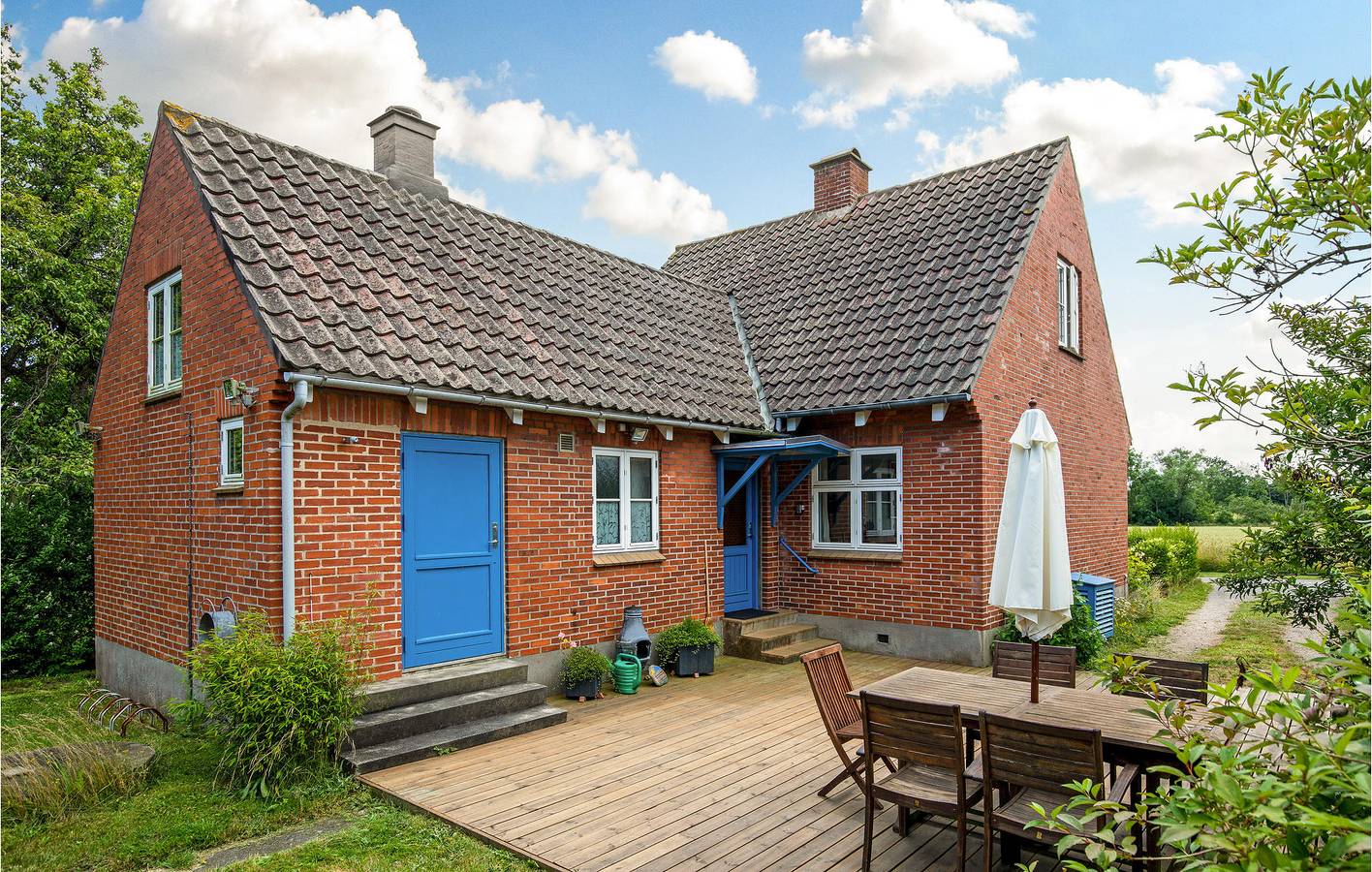 Ferienhaus für 4 Personen mit Terrasse in Rønne, Bornholm
