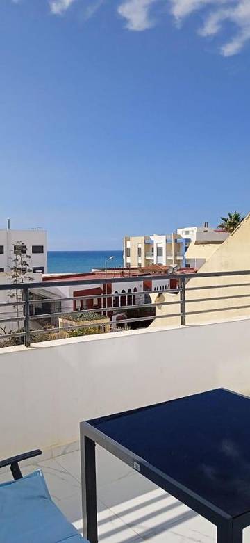 Gîte pour 6 personnes, avec vue et terrasse dans Mehdia