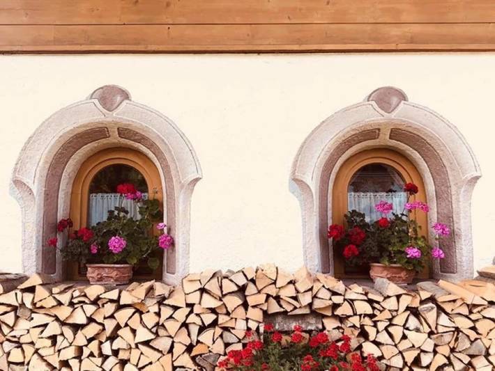 Ganze Wohnung, Ferienwohnung '1' mit Bergblick, Gemeinschaftsgarten und Wlan in Krün, Bayerische Alpen