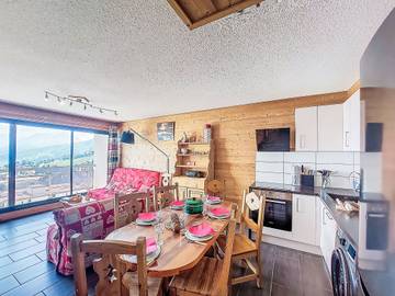 Gîte pour 6 personnes, avec balcon dans La Toussuire