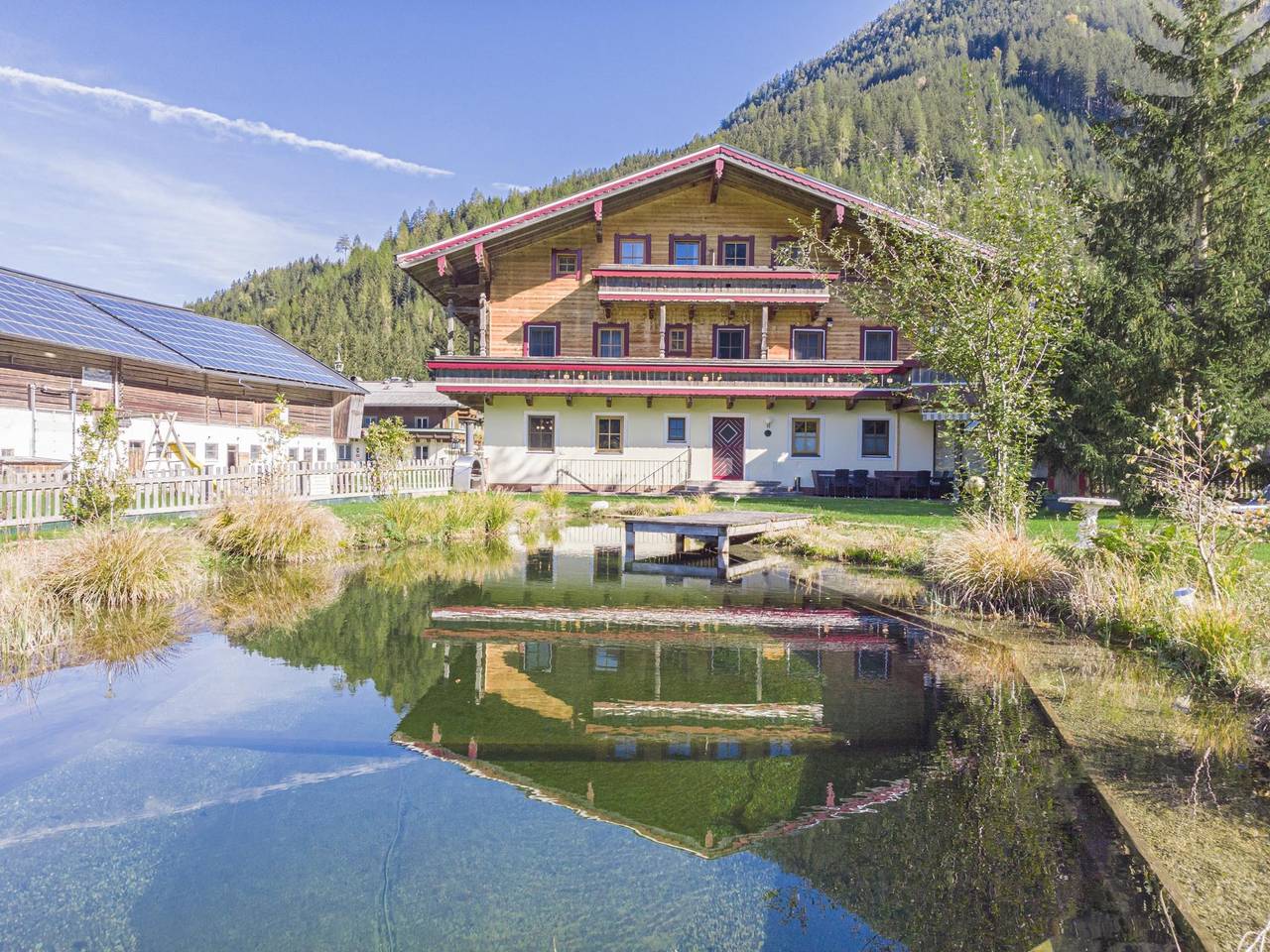 Schönes Landhaus mit Naturschwimmteich in Neukirchen am Großvenediger, Pinzgau
