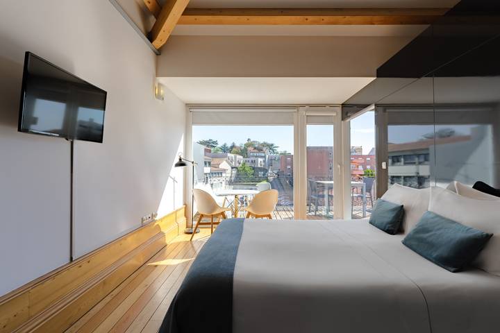 Vacation rental for 2 people, with terrace, with pets in Porto