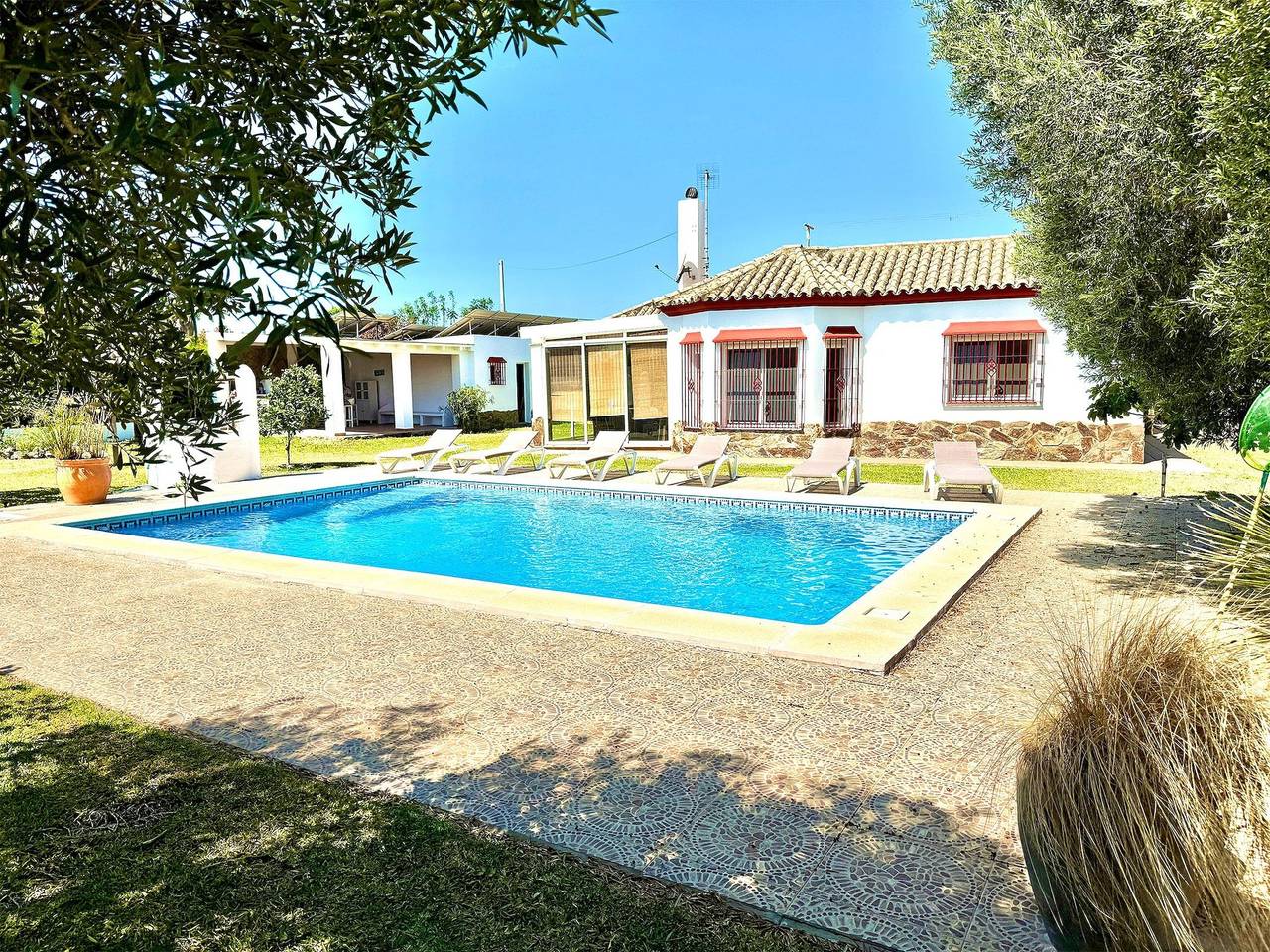 Villa mit privatem Pool und Garten in der Nähe von in Conil de la Frontera, Costa de la Luz