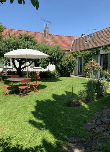 Chambre d’hôte pour 4 personnes, avec jardin, animaux acceptés dans la Somme